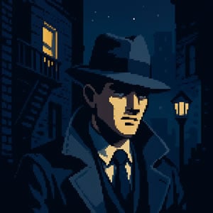 8 bit detective music