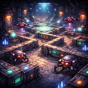 Sci fi Dungeon Music